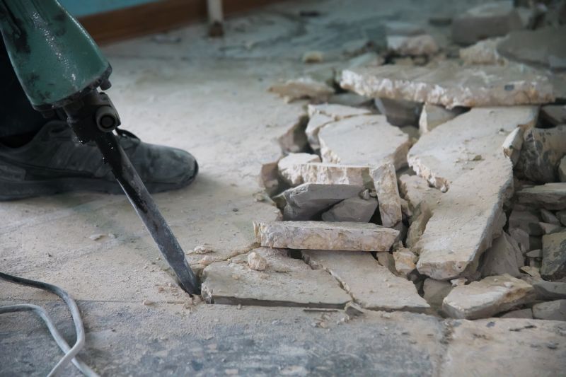 Cement Slab Removal