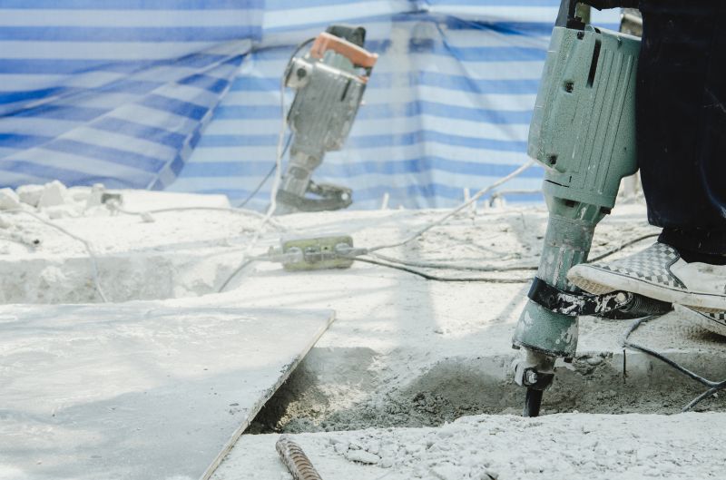 Cement Slab Removal