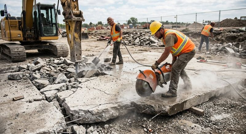 Cement Slab Removal Service