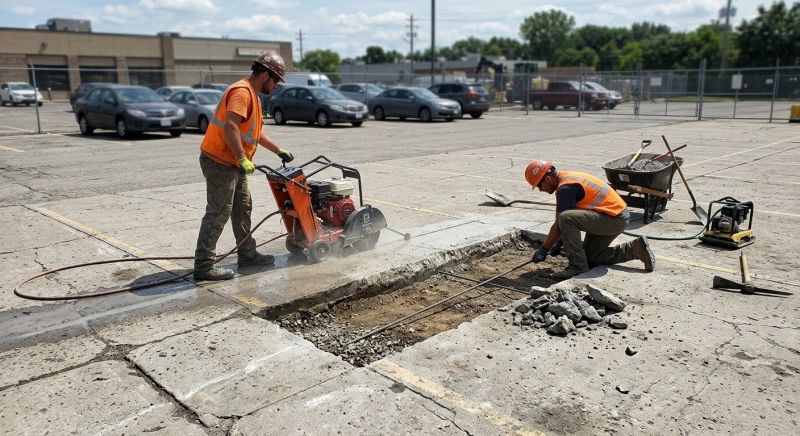 Cement Slab Removal